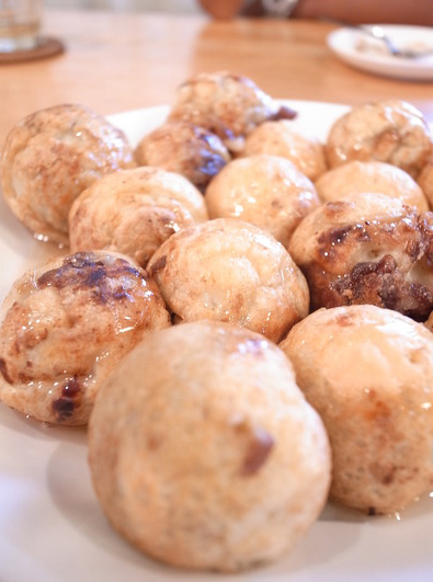 今川焼のような たこ焼きの生地であんこ焼き 男の育児 Papastyle ビストロパパの料理講座